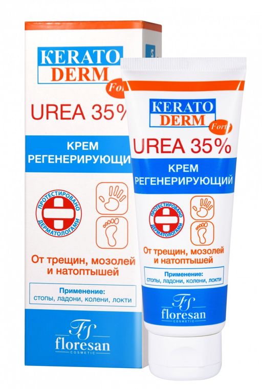 Крем Floresan KeratoDerm регенерирующий Ф-619 f, 75 мл