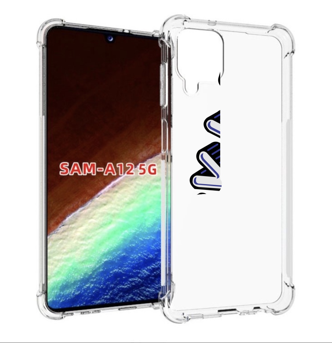 

Чехол MyPads стиль для Samsung Galaxy A12 (SM-A125F) 2020/21/A12 Nacho SM-A127F, Прозрачный, Tocco