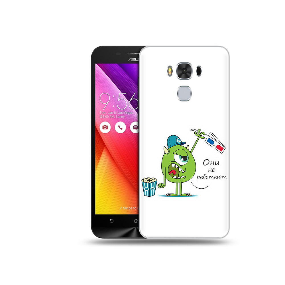 

Чехол MyPads Tocco для Asus ZenFone 3 Очки не работают (PT49951.654.129), Прозрачный, Tocco