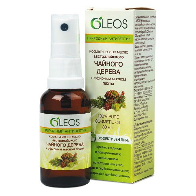 Купить Олеос масло австралийского Чайного дерева с маслом пихты 30 мл спрей, OLEOS