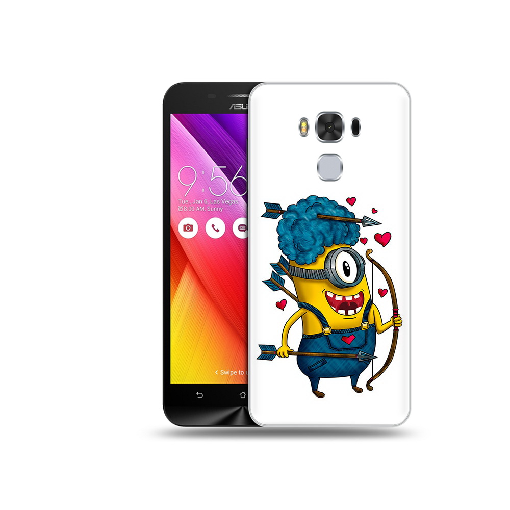 

Чехол MyPads Tocco для Asus ZenFone 3 Миньон купидон (PT49951.654.117), Прозрачный, Tocco