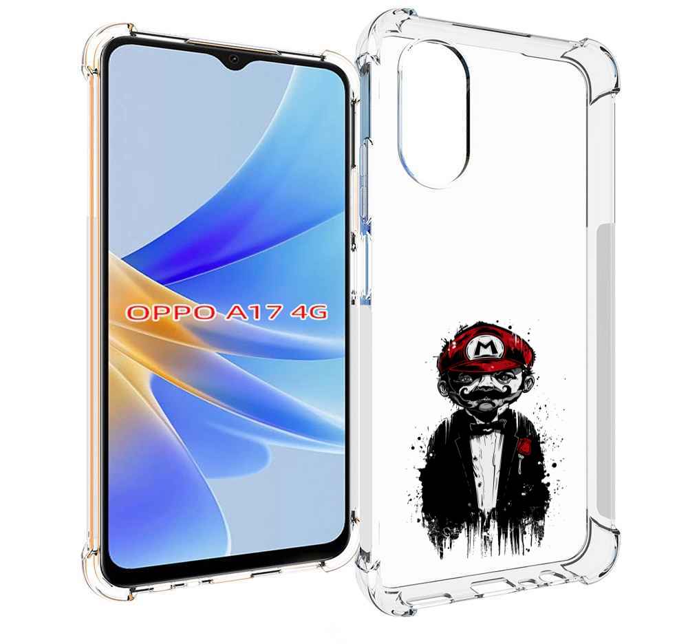 

Чехол MyPads марио для OPPO A17, Прозрачный, Tocco