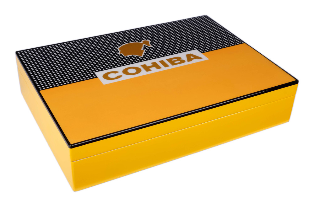 

Хьюмидор Tom River Cohiba на 30 сигар 560-600, Желтый