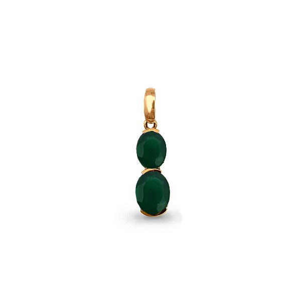 

Подвеска из серебра с фианитом и агатом Aquamarine 2509809А_925_з, 2509809А_925_з