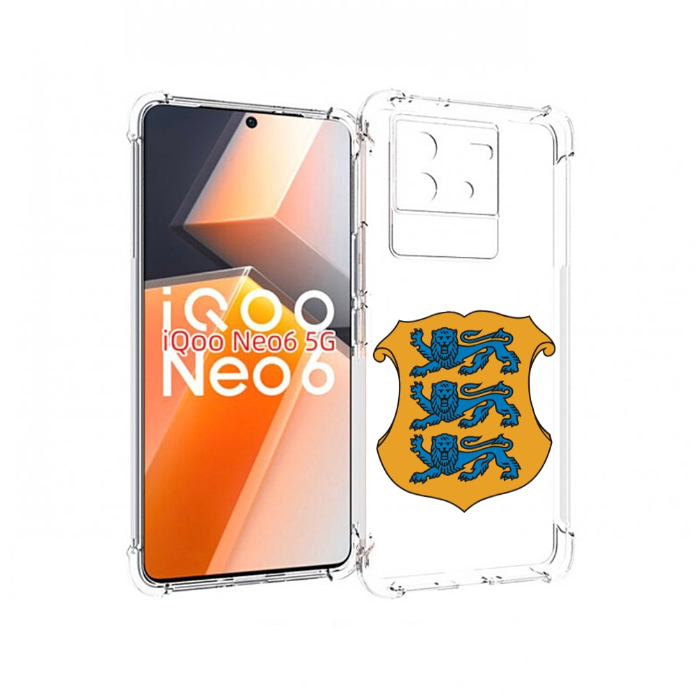 

Чехол MyPads герб-эстонии для Vivo iQoo Neo 6 5G, Прозрачный, Tocco
