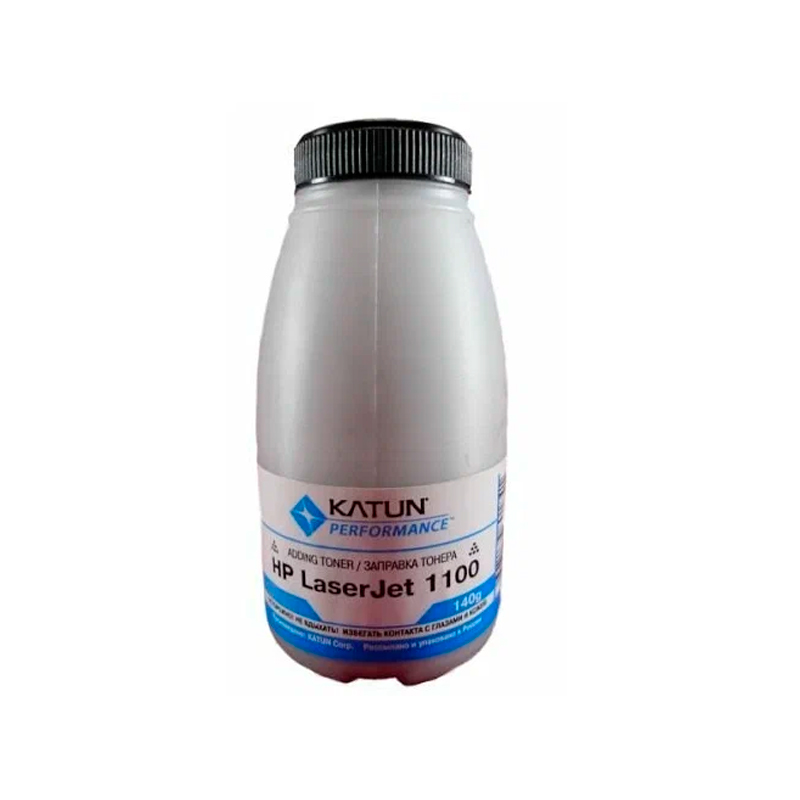 

Тонер для картриджей C4092A/C3906A, FX-3/EP-22/EP-A (фл. 140г) (Katun) фас.Россия, Черный