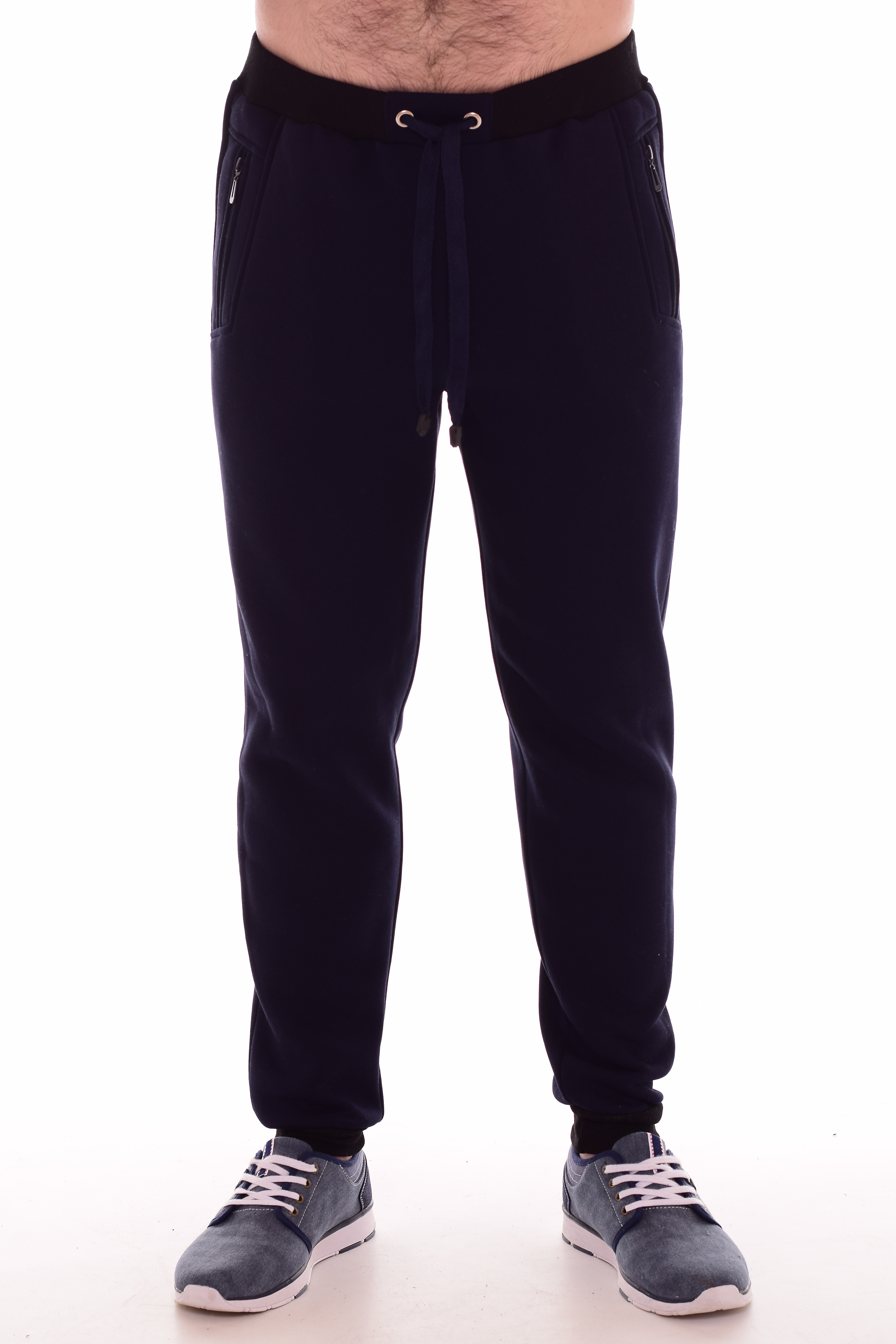 Спортивные брюки мужские Новое кимоно 9-112 синие 46 RU
