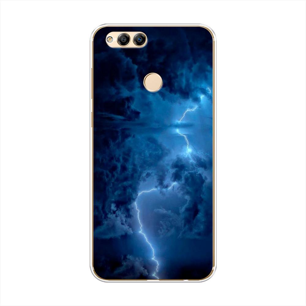 

Чехол Awog на Honor 7X "Молния", Синий, 63750-4