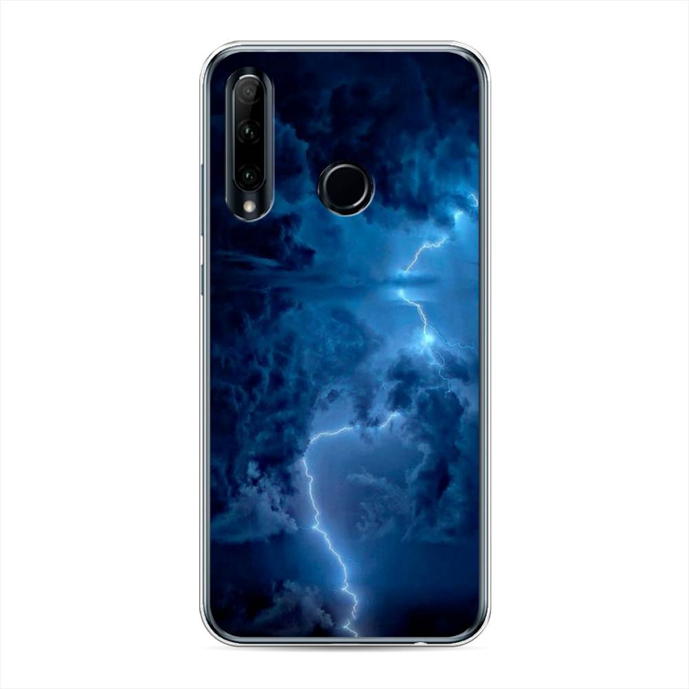 

Чехол Awog на Honor 10i "Молния", Синий, 68850-4