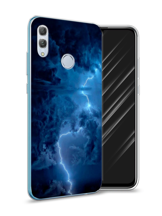 

Чехол Awog на Honor 10 Lite "Молния", Синий, 67550-4