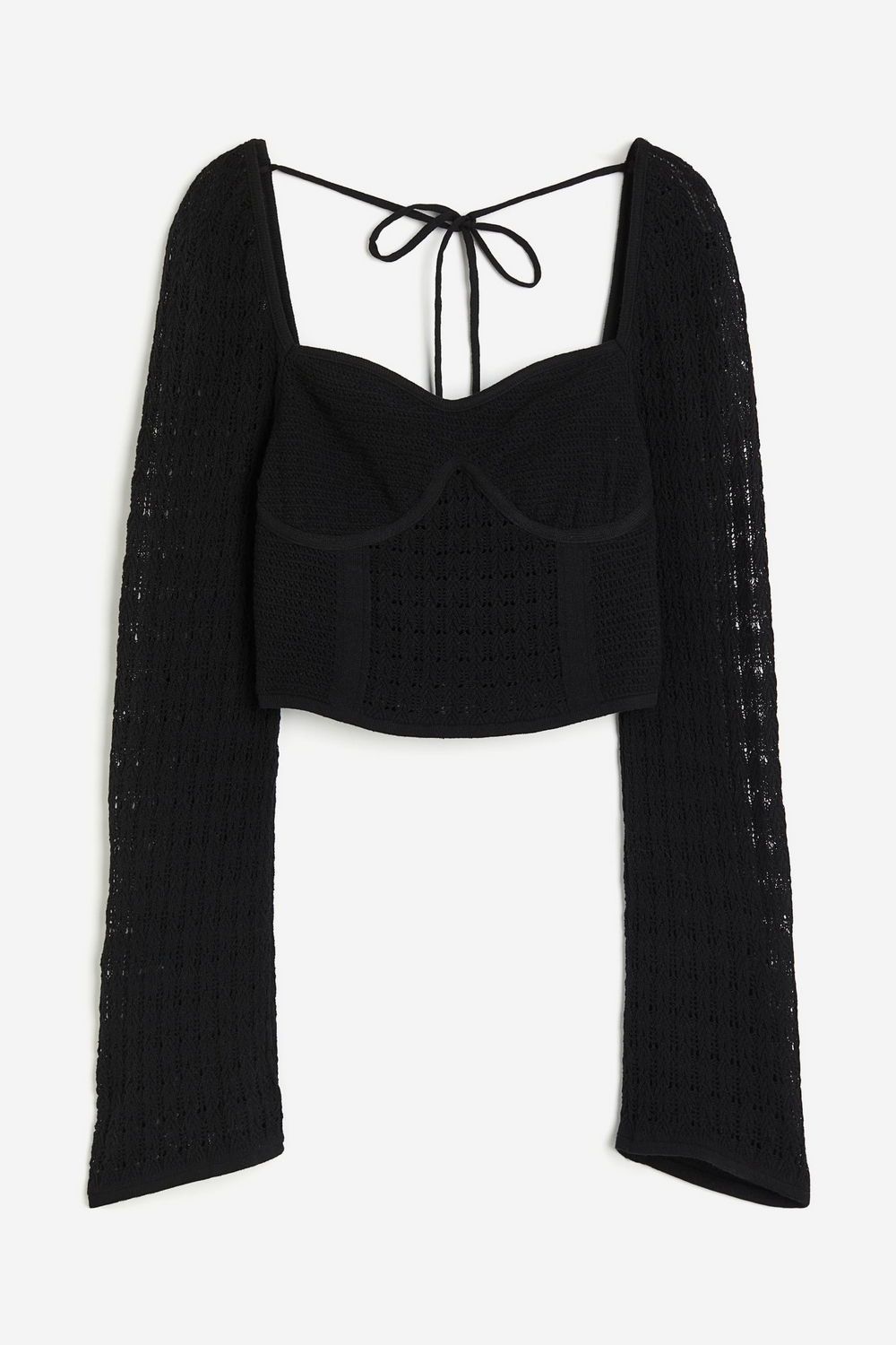 

Топ женский H&M 1215412 черный XXS, 1215412