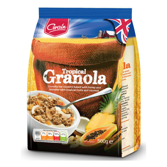 

Гранола Grain Тропическая смесь, 500 г