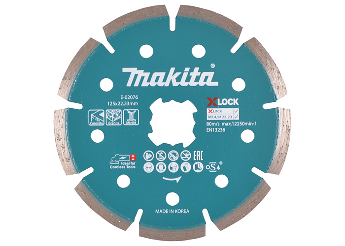 фото Алмазный сегментированный диск makita e-02076 (арт. 199908)