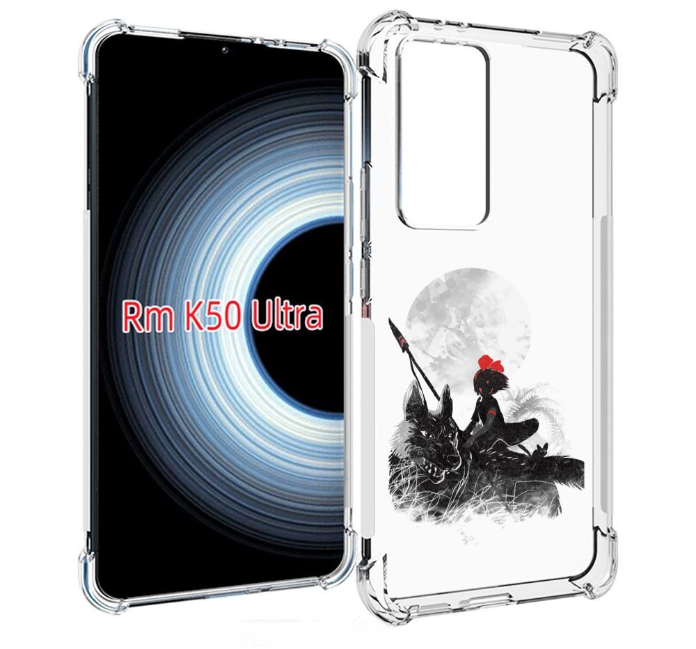 

Чехол MyPads мононоке для Xiaomi 12T / Redmi K50 Ultra, Прозрачный, Tocco