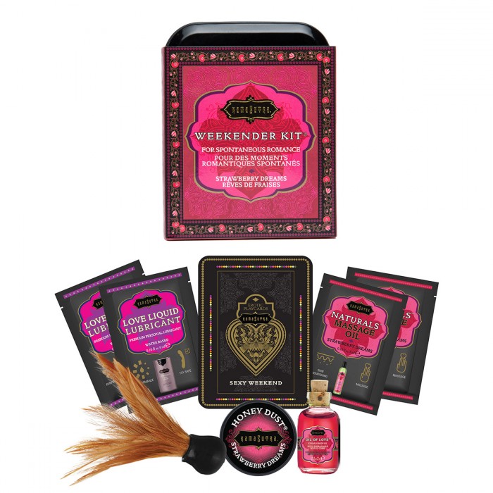 

Эротический набор Weekender Kit Strawberry Dreams