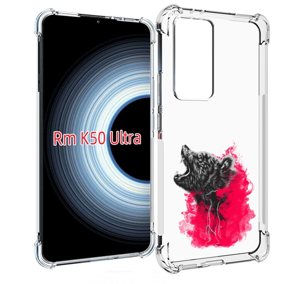 

Чехол MyPads медведь в дымке для Xiaomi 12T / Redmi K50 Ultra, Прозрачный, Tocco