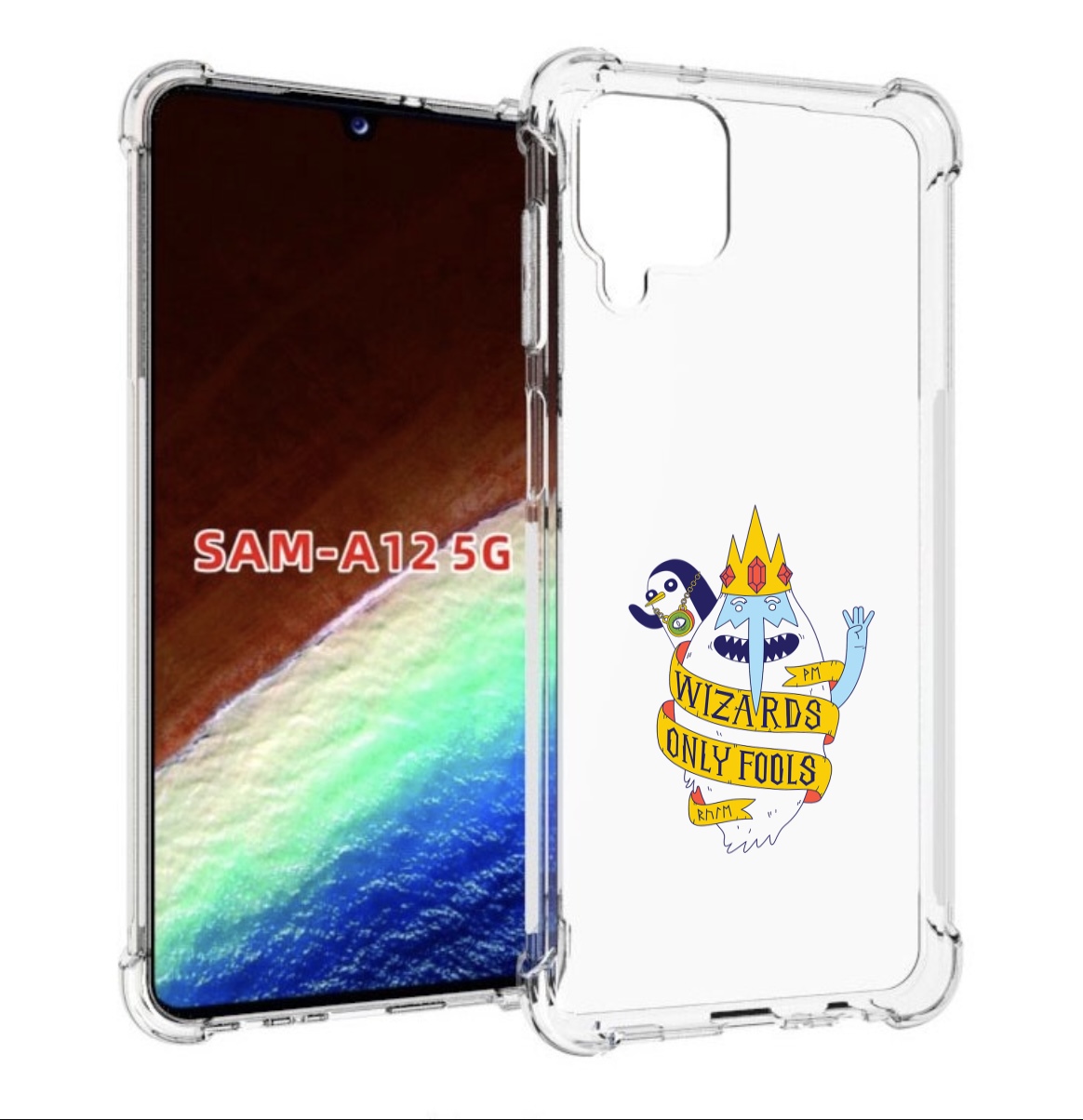 

Чехол MyPads время приключений снежный король для Samsung Galaxy A12 (SM-A125F) 2020, Прозрачный, Tocco