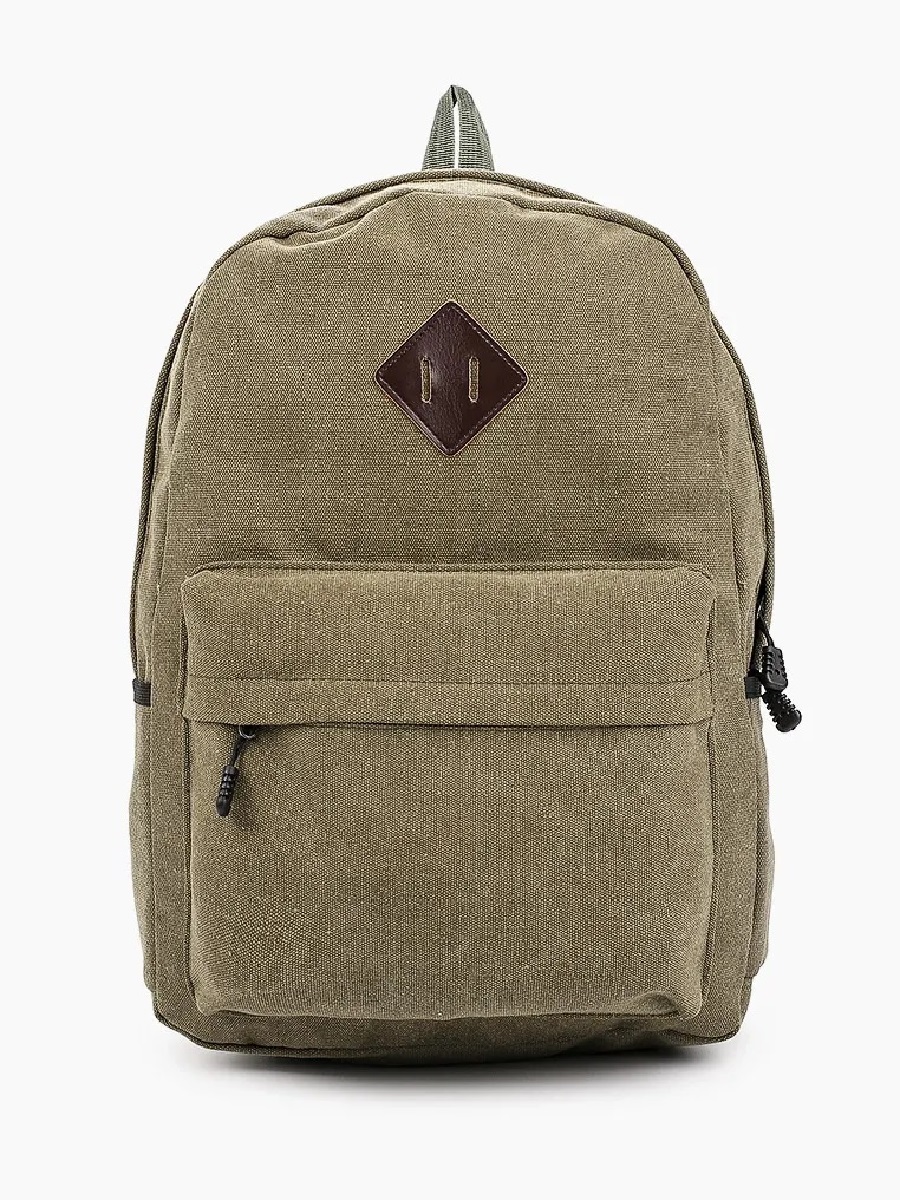 

Рюкзак унисекс Rosedena back-46-6105 хаки, 43х30х12 см, back-46-6105