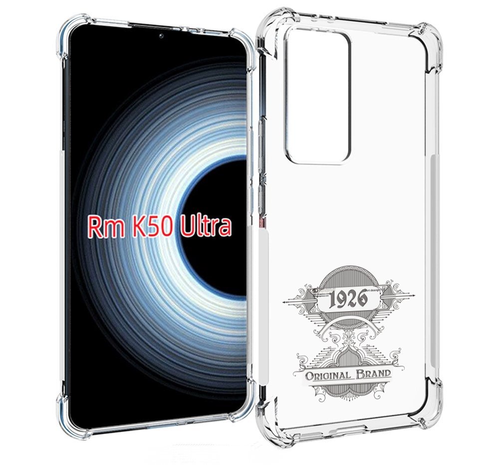 

Чехол MyPads логотип черно белый для Xiaomi 12T / Redmi K50 Ultra, Прозрачный, Tocco