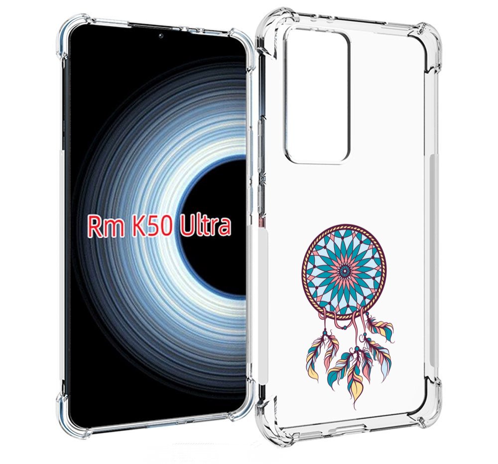 

Чехол MyPads ловец снов синий для Xiaomi 12T / Redmi K50 Ultra, Прозрачный, Tocco