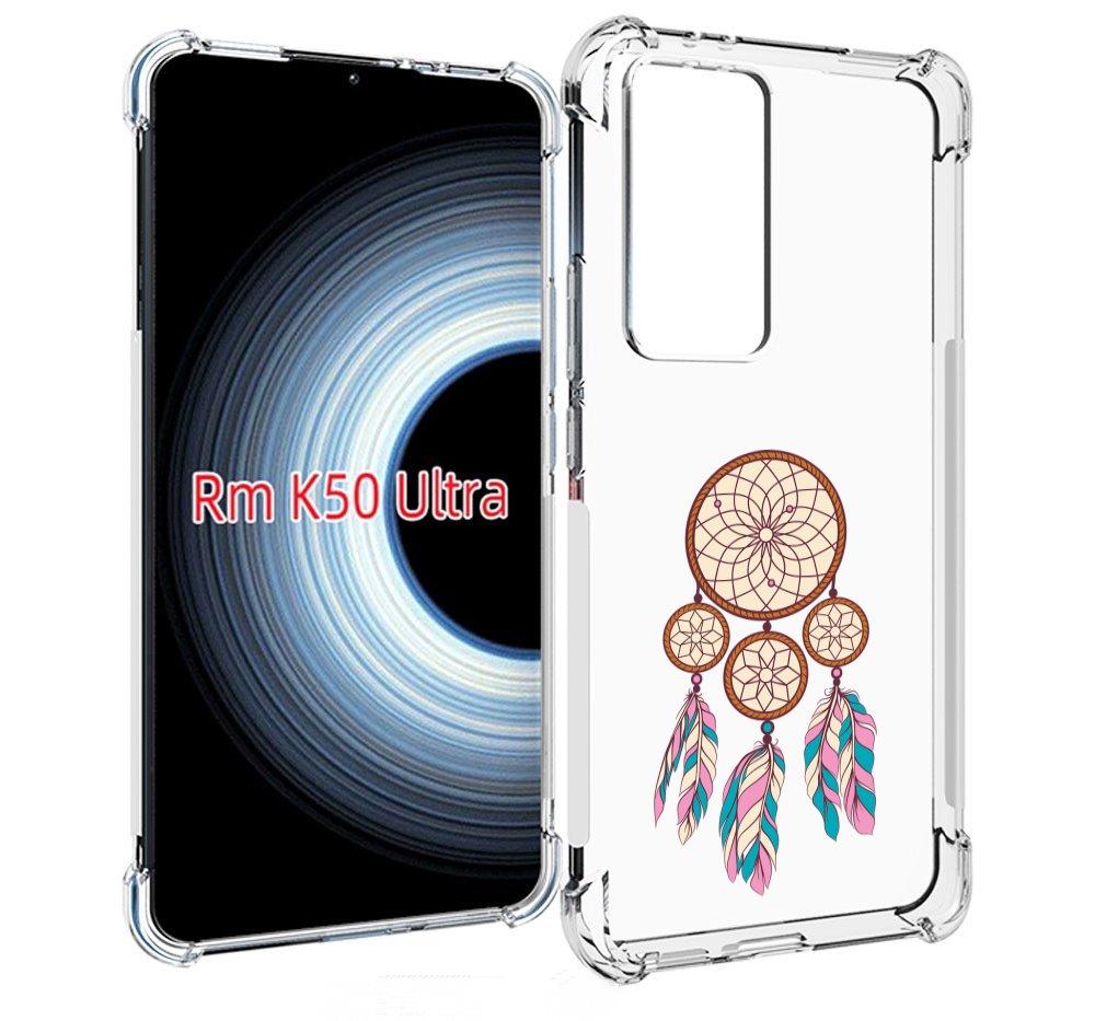 

Чехол MyPads ловец снов бежевый для Xiaomi 12T / Redmi K50 Ultra, Прозрачный, Tocco