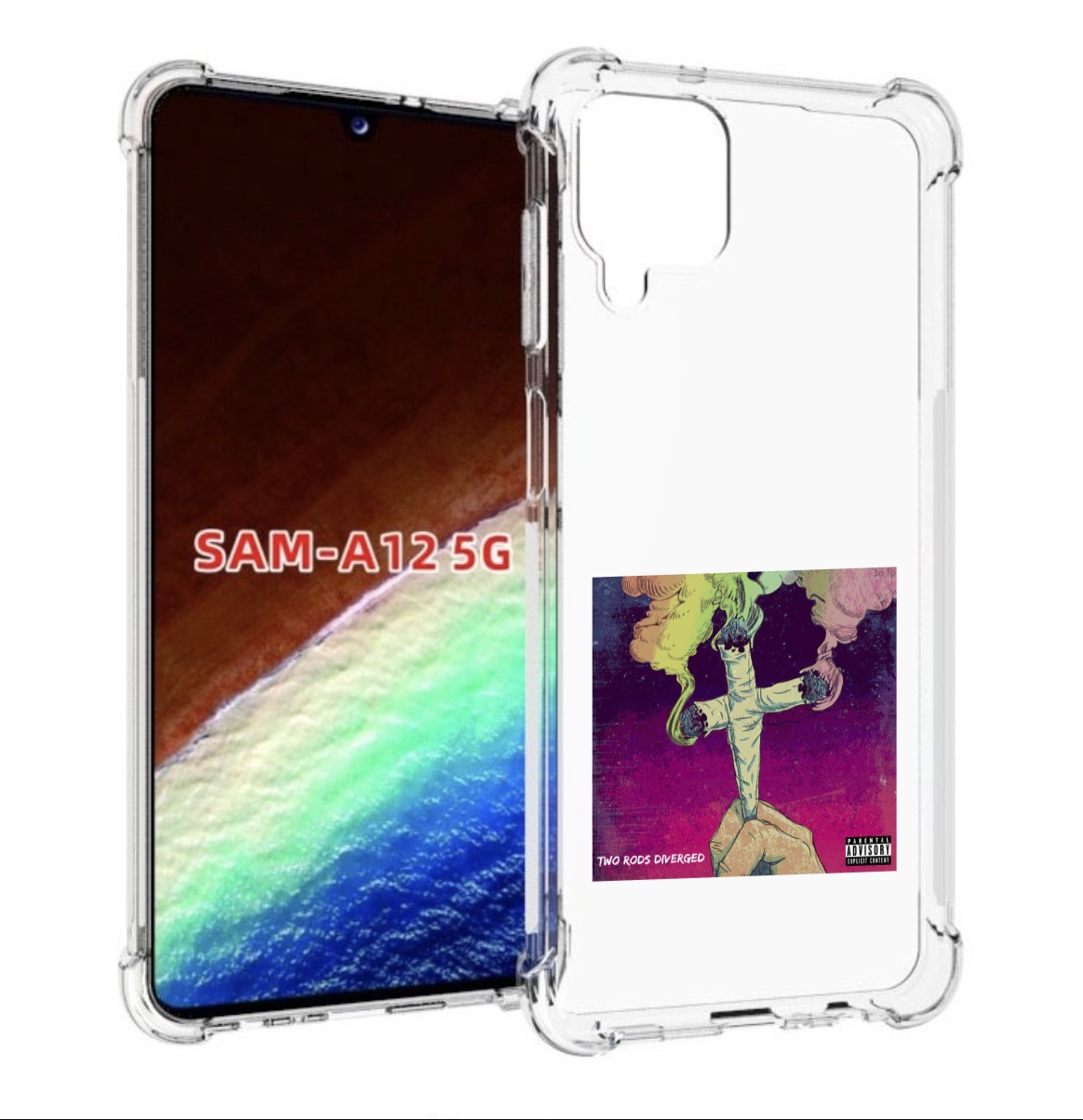 

Чехол MyPads сигаретный крест для Samsung Galaxy A12 (SM-A125F) 2020/21/A12 Nacho SM-A127F, Прозрачный, Tocco