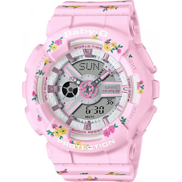 

Наручные часы женские Casio BA-110LSB-4A, BA-110LSB-4A