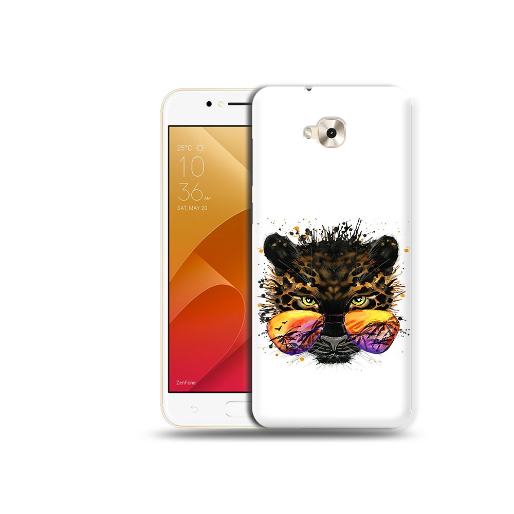 

Чехол MyPads Tocco для Asus ZenFone Live (ZB501KL) тропический леопард (PT109094.653.649), Tocco