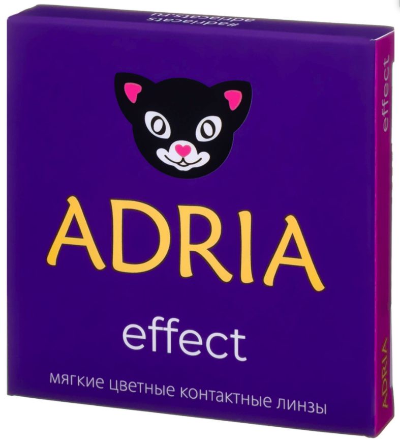 фото Линзы контактные adria effect color 2 pack r 8,6 цвет caramel pwr -10,00