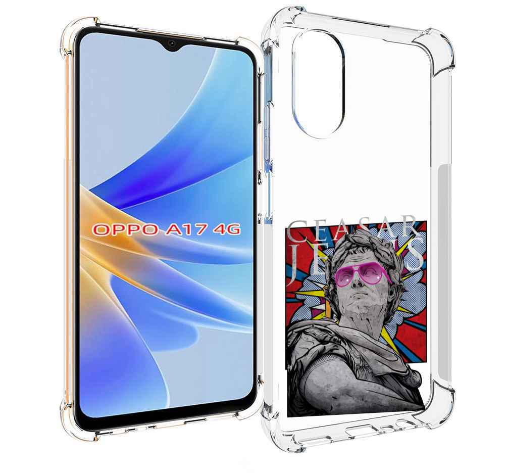 

Чехол MyPads крутая статуя свободы для OPPO A17, Прозрачный, Tocco