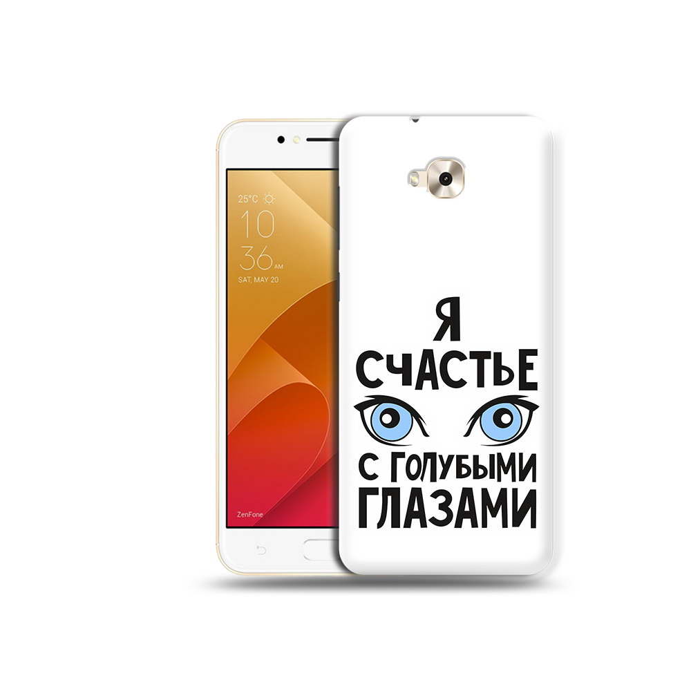 

Чехол MyPads Tocco для Asus ZenFone Live (ZB501KL) счастье с голубыми глазами, Tocco