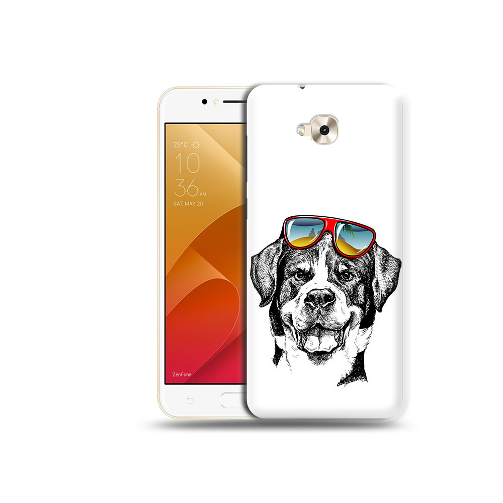 

Чехол MyPads Tocco для Asus ZenFone Live (ZB501KL) счастливая собака (PT109094.653.631), Tocco