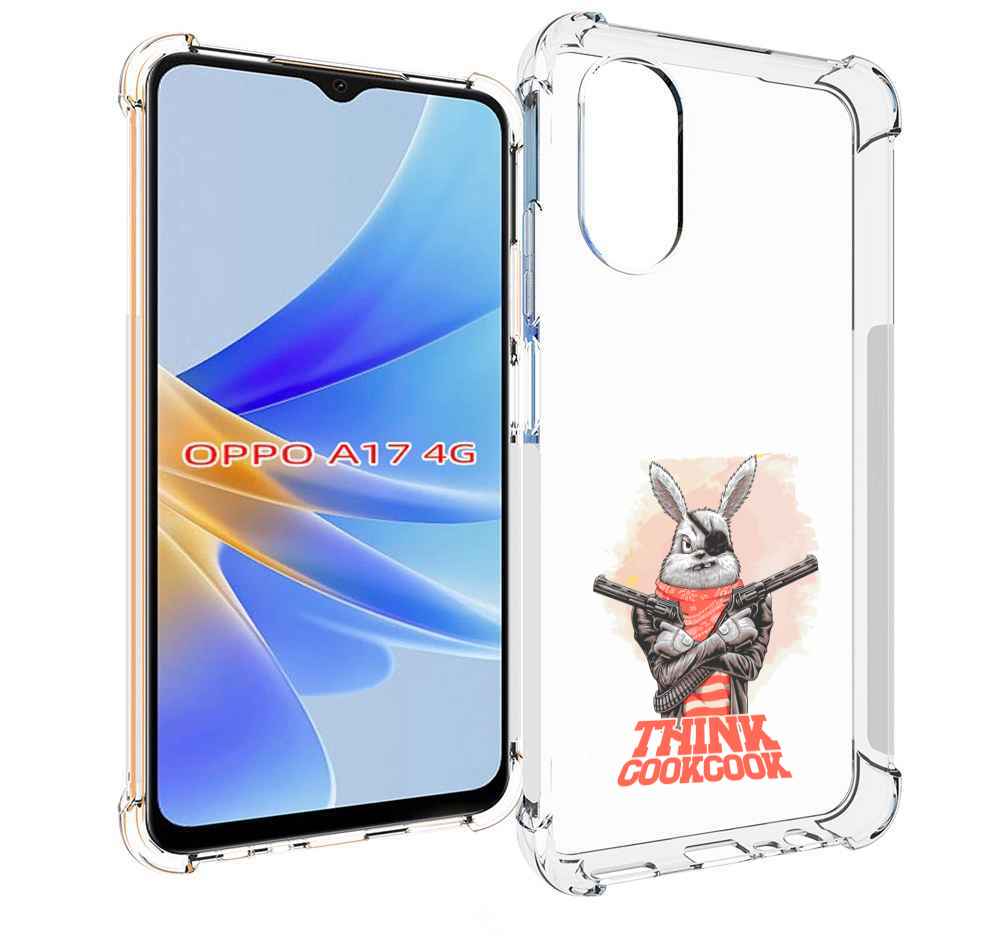 

Чехол MyPads кролик пират для OPPO A17, Прозрачный, Tocco