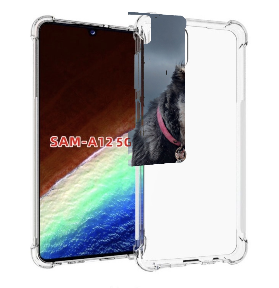 

Чехол MyPads ризеншнауцер 2 для Samsung Galaxy A12 (SM-A125F) 2020/21/A12 Nacho SM-A127F, Прозрачный, Tocco