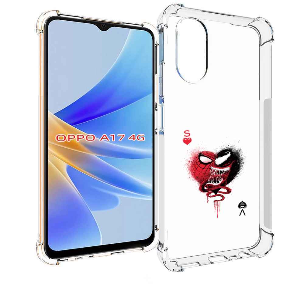 

Чехол MyPads Веном для OPPO A17, Прозрачный, Tocco