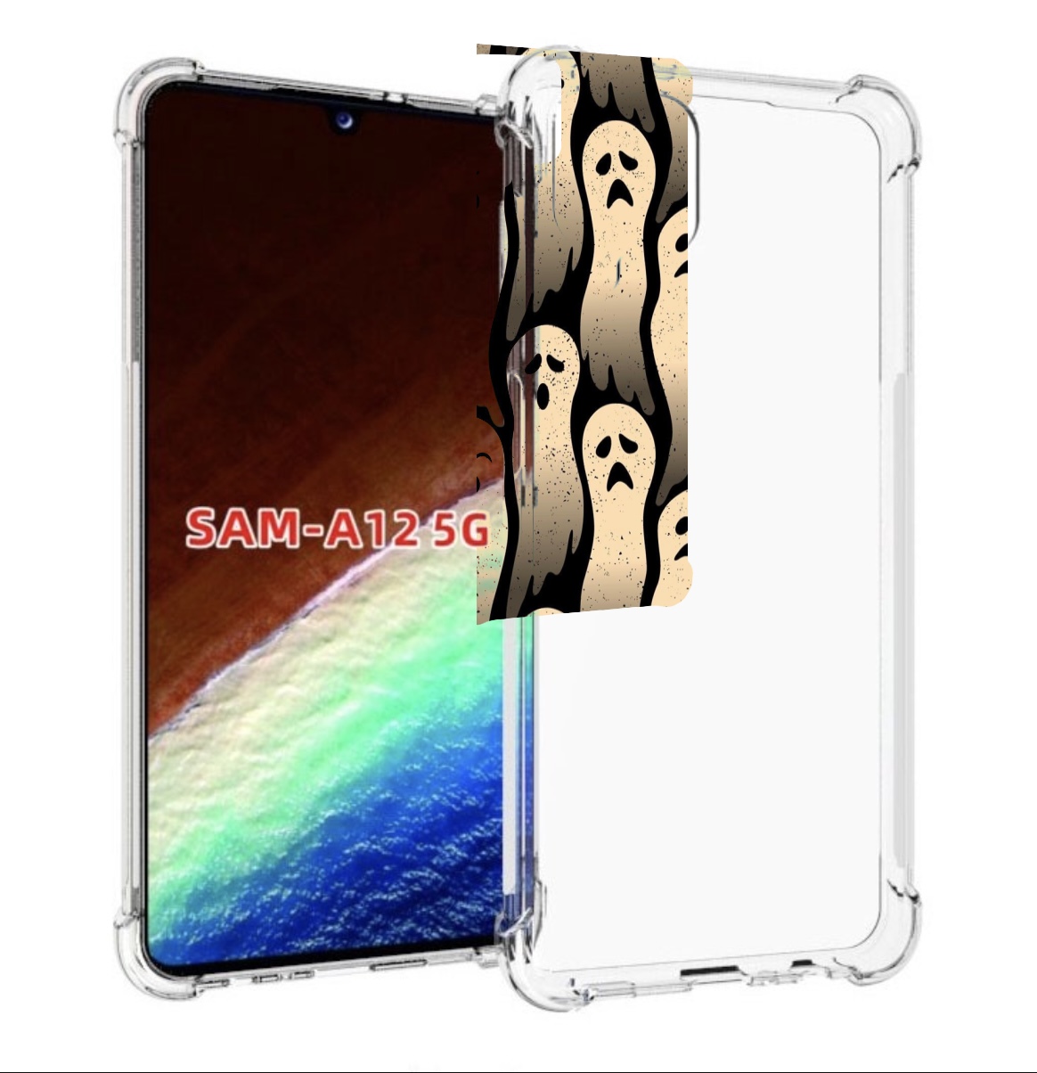 

Чехол MyPads разные души для Samsung Galaxy A12 (SM-A125F) 2020/21/A12 Nacho SM-A127F, Прозрачный, Tocco
