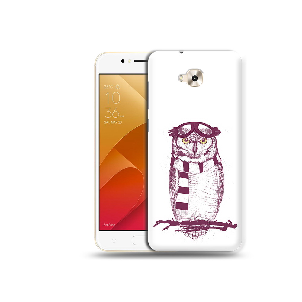 

Чехол MyPads Tocco для Asus ZenFone Live (ZB501KL) сова-летчик (PT109094.653.612), Tocco