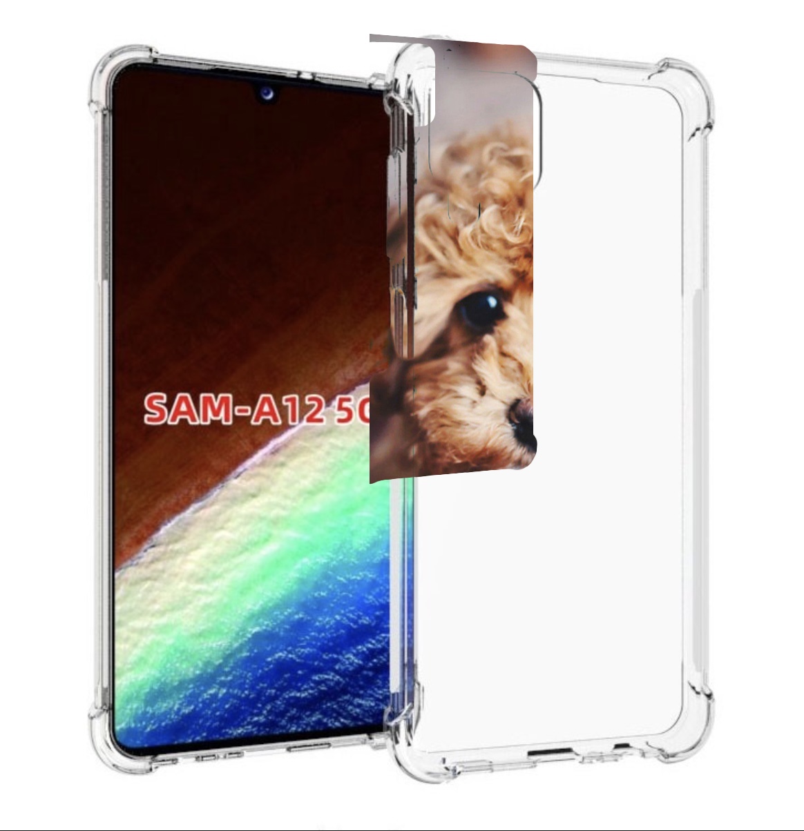 

Чехол MyPads пудель для Samsung Galaxy A12 (SM-A125F) 2020/21/A12 Nacho SM-A127F, Прозрачный, Tocco