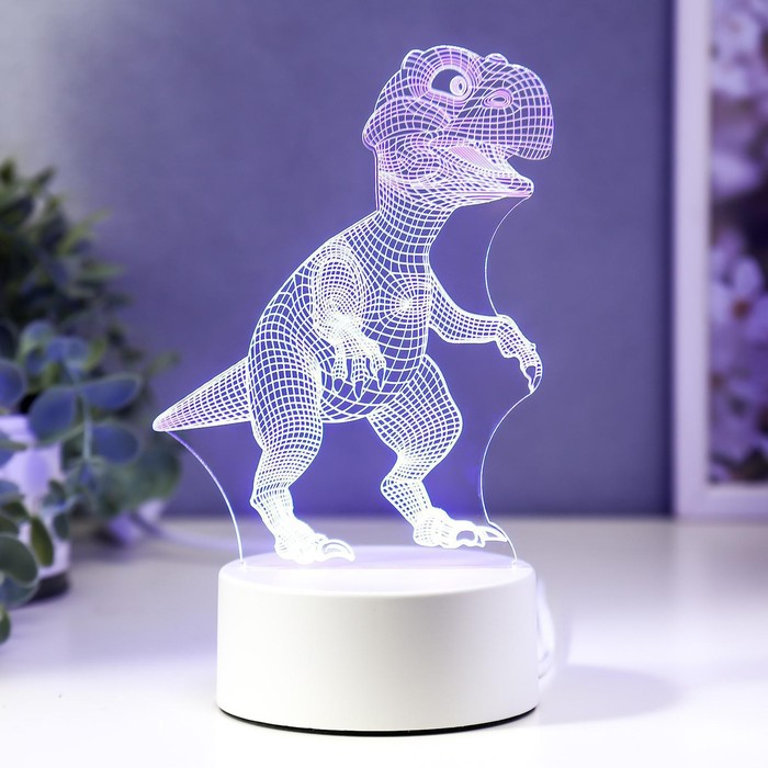 

Светильник Тираннозавр LED RGB от сети