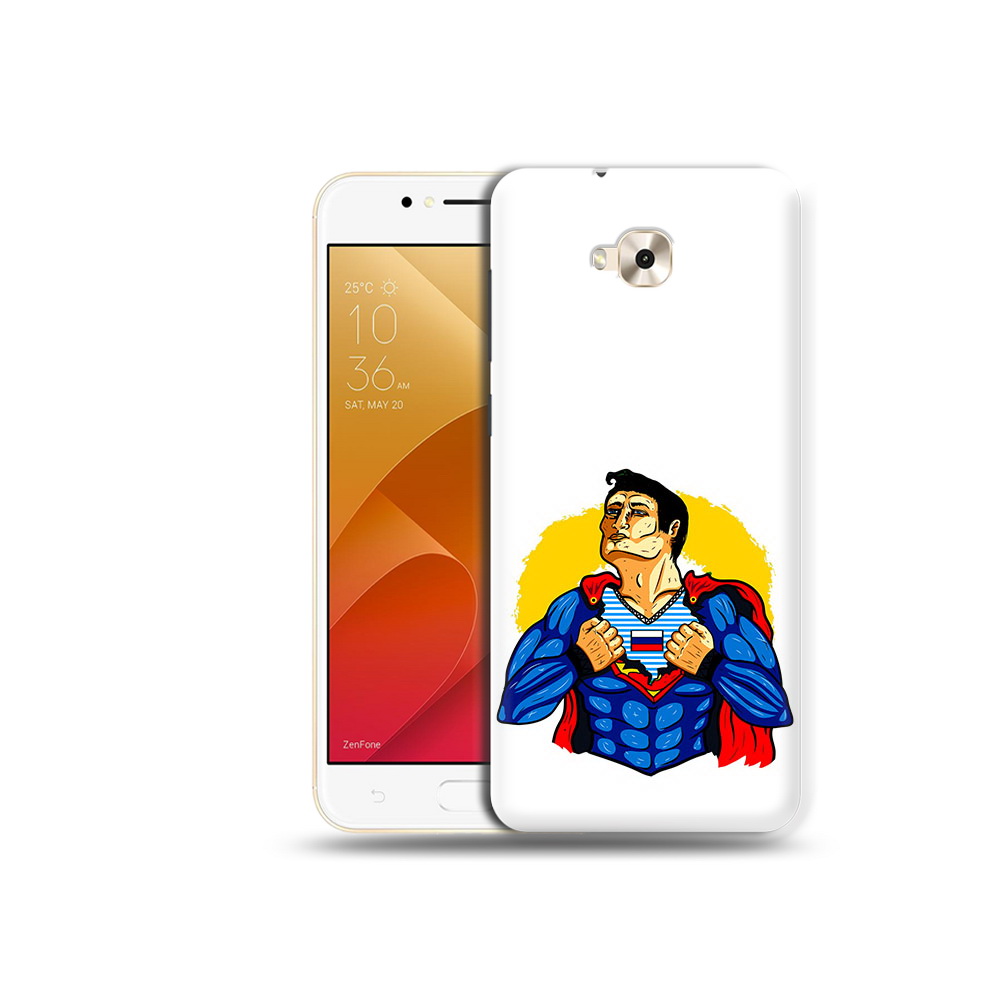 

Чехол MyPads Tocco для Asus ZenFone Live (ZB501KL) русский супермен (PT109094.653.591), Tocco