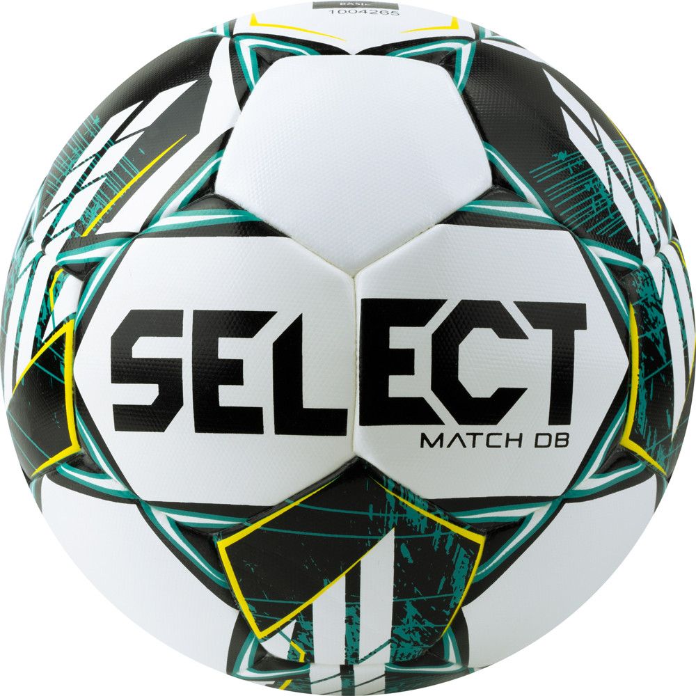 

Мяч футбольный SELECT Match DВ V23 0575360004, размер 5, FIFA Basic, Белый;зеленый, Match DВ V23