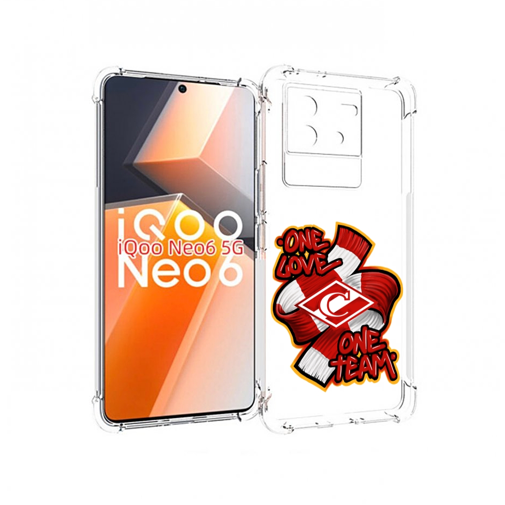 Чехол MyPads ФК спарак 1 любовь для Vivo iQoo Neo 6 5G