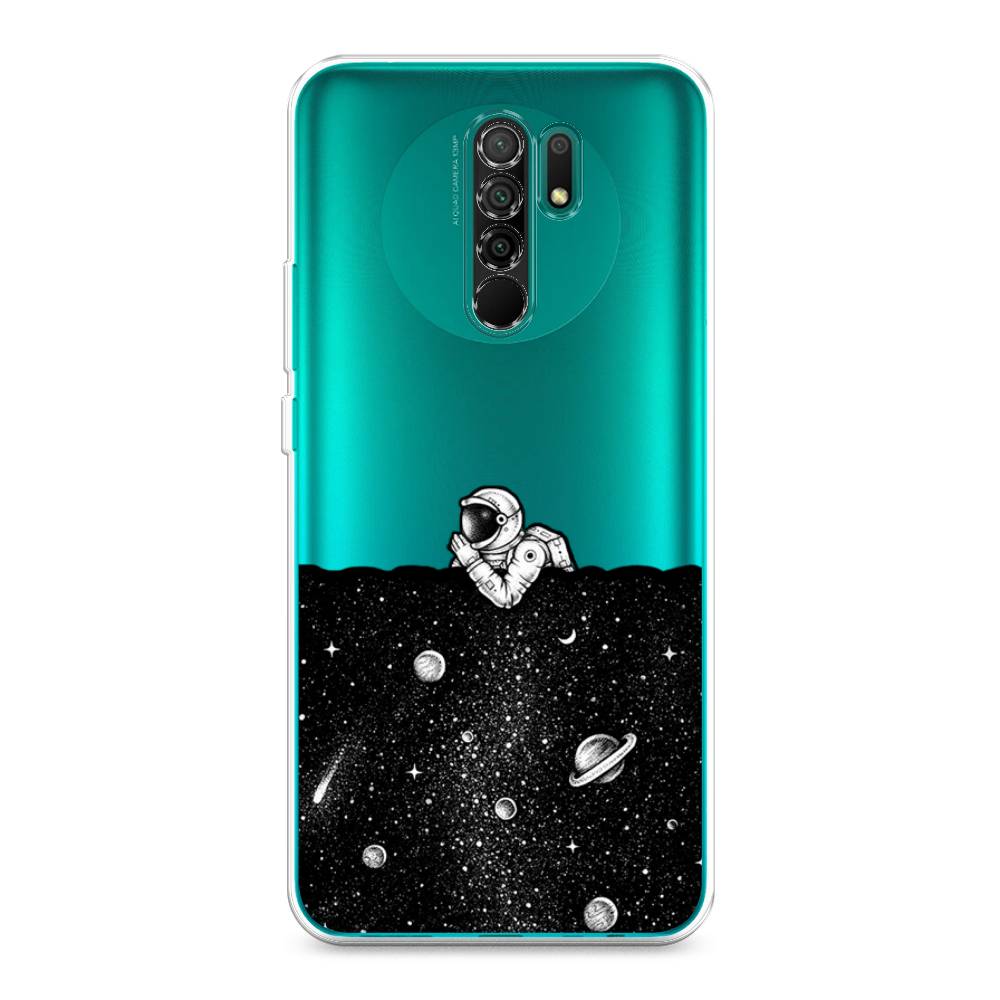 

Чехол Awog на Xiaomi Redmi 9 "Космический сон", Разноцветный, 38350-4