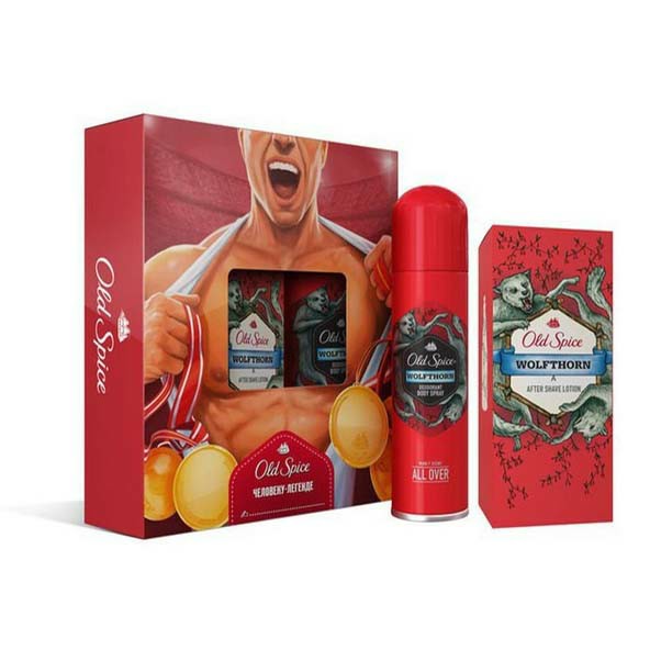 

Набор Old Spice дезодорант Old Spice Wolfthorn 150мл + Лосьон после бритья 100мл