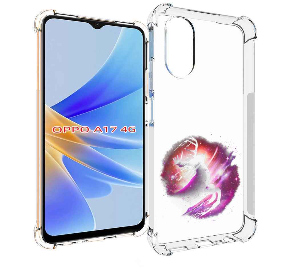 

Чехол MyPads звездный олень для OPPO A17, Прозрачный, Tocco