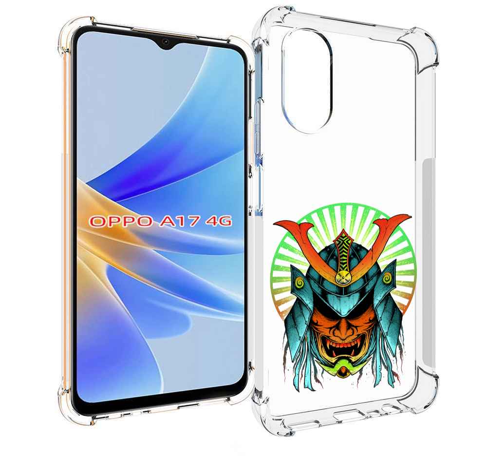 

Чехол MyPads ешимитсу рисунок для OPPO A17, Прозрачный, Tocco