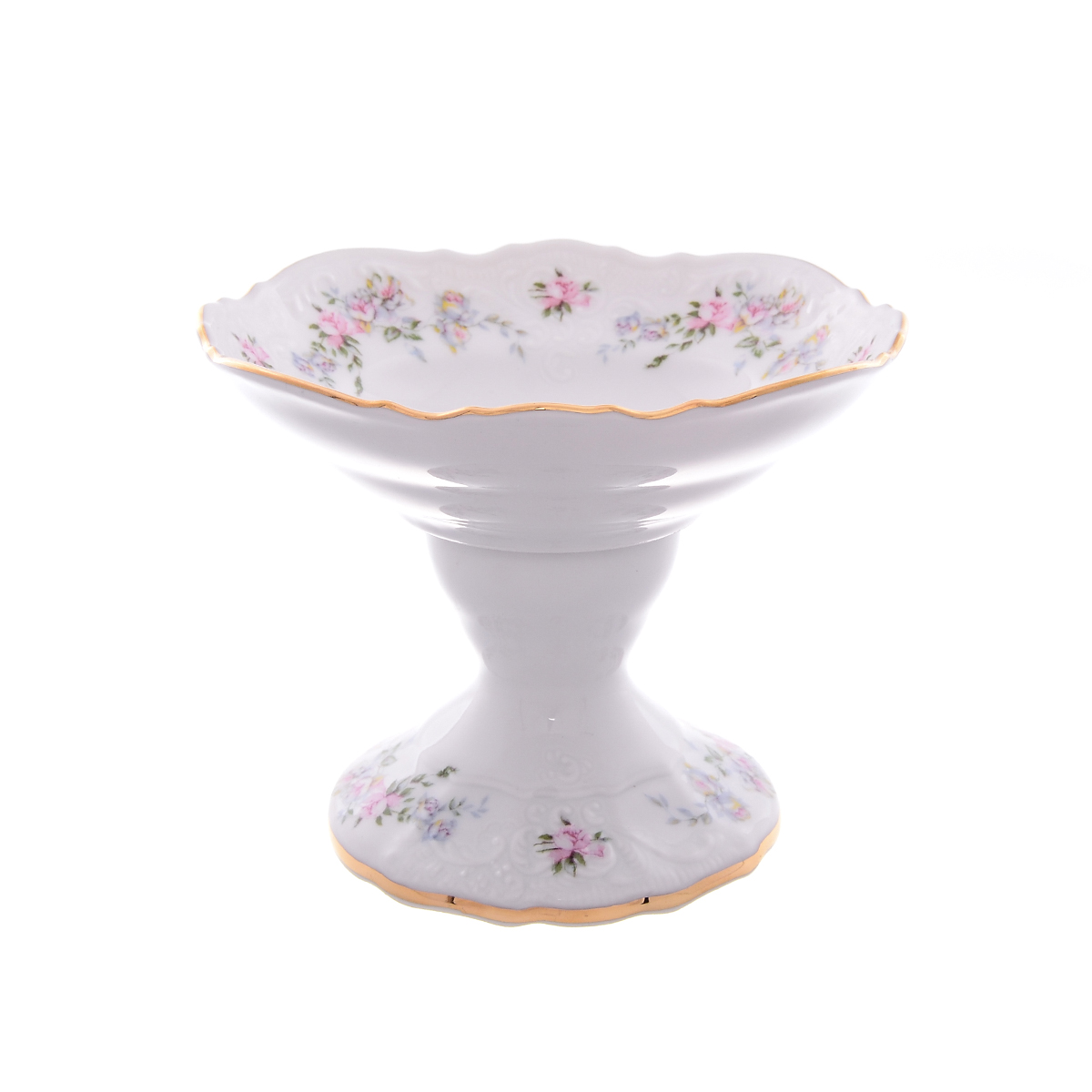 

Конфетница Bernadotte Дикая роза золото 13 см