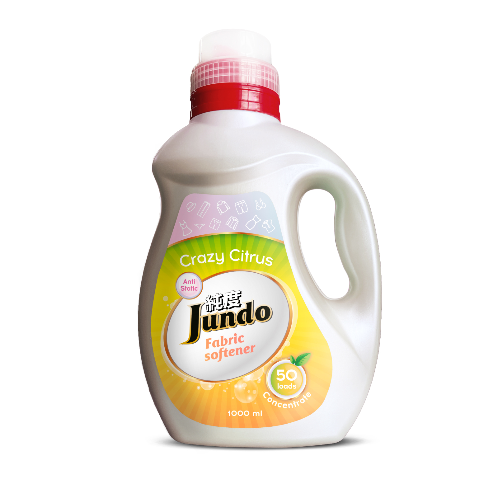 Кондиционер для стирки белья Jundo Crazy Citrus 1 л