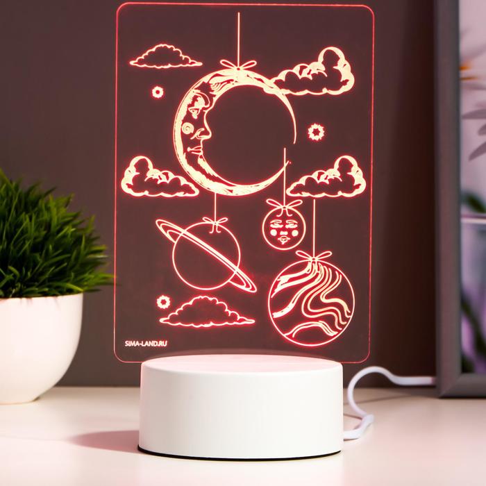

Светильник Ночная сказка LED RGB от сети