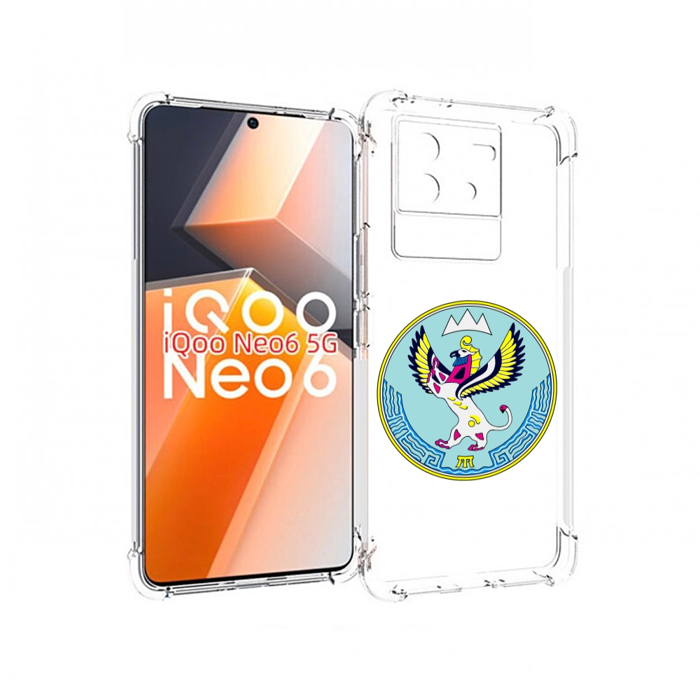 

Чехол MyPads герб-алтаи-горно-алтаиск для Vivo iQoo Neo 6 5G, Прозрачный, Tocco